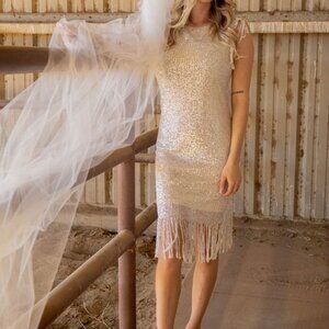 Night Life Dress Ivory